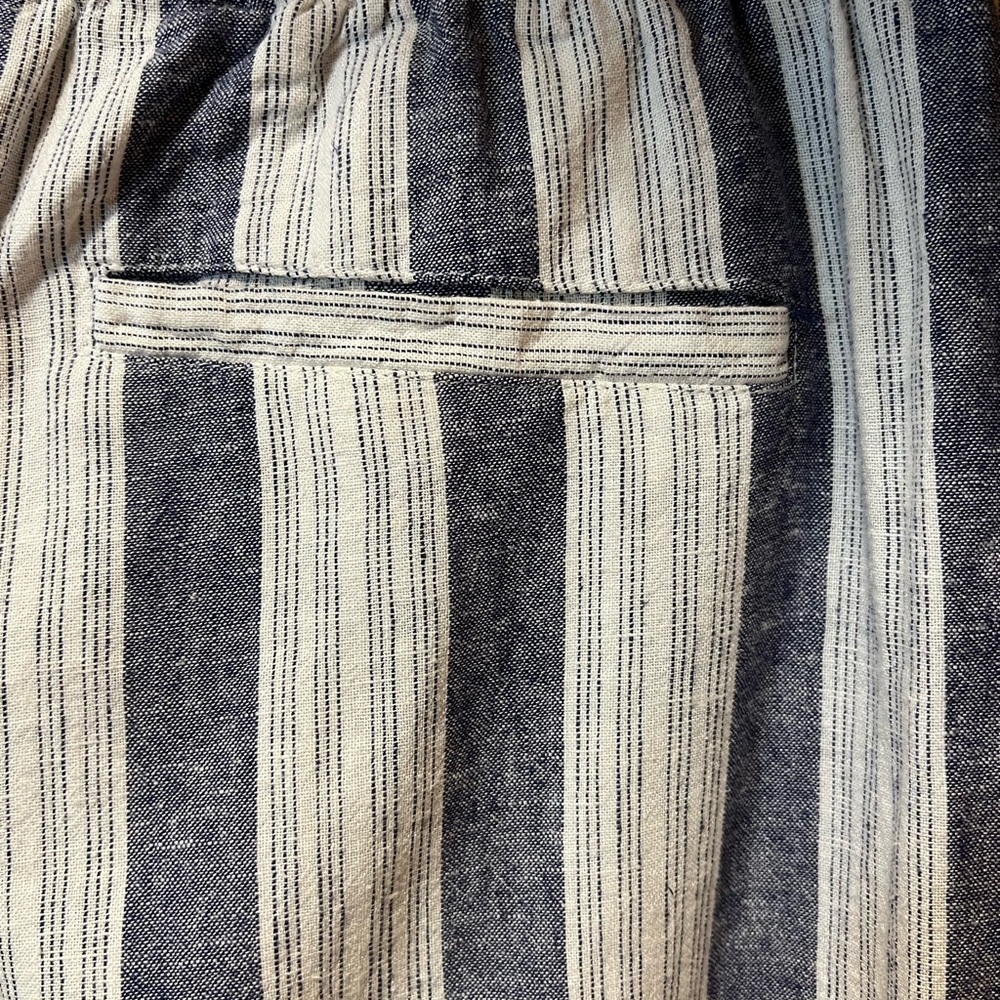 Rails M, Drawstring Vertical Stripe Pant, Ankle L… - image 4